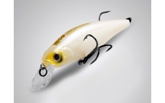 Bearking Squad Minnow 95SP цвет C White Shad