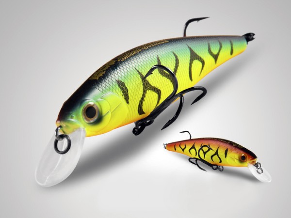 фото Bearking Squad Minnow 95SP цвет G Green Fire Tiger